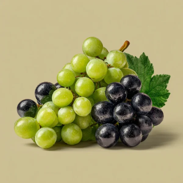 Iz voz exim green & black grapes picture.