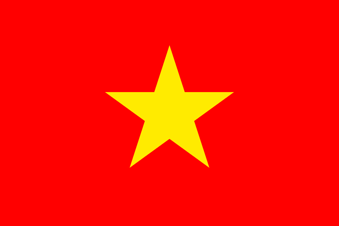 Vietnam flag iz voz exim