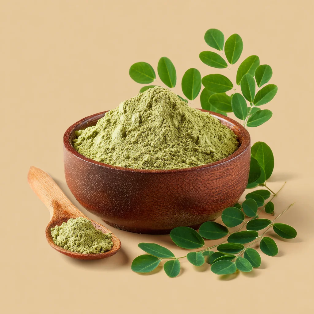 IZ VOZ EXIM Group_of_moringa_powder_in_bowl_with_leaves_reali_0cf831c3-3bf2-4fca-851b-bb77190be7cf_1