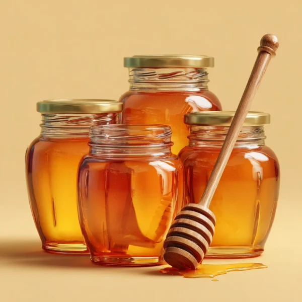 IZ VOZ EXIM Group_of_wild_forest_honey_jars_with_honey_dipper_e4e13133-df6e-46a4-8de9-05ed52e6887b_0Image