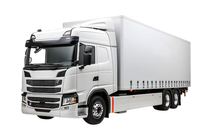 Airplane delivering goods